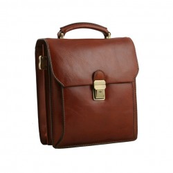 G. HENON grand sac homme cuir