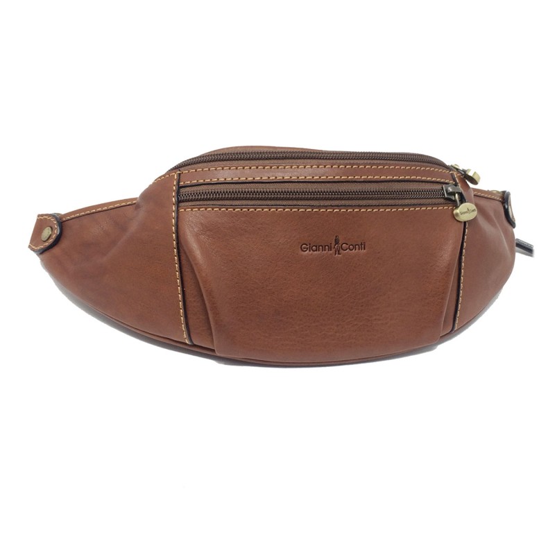 GIANNI CONTI Sac banane en cuir