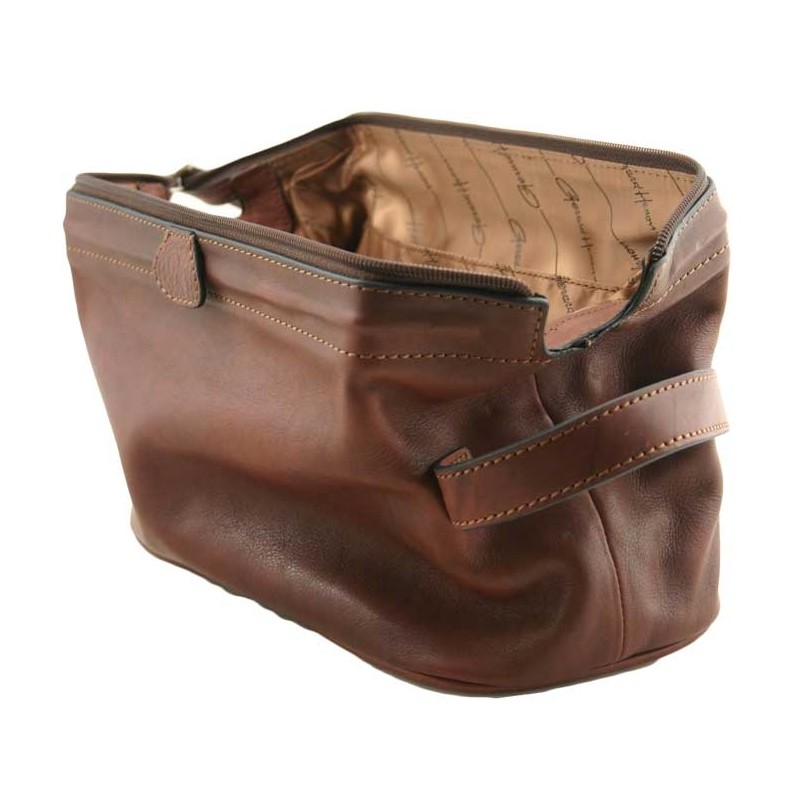 G. HENON- Trousse de Toilette 5204 marron