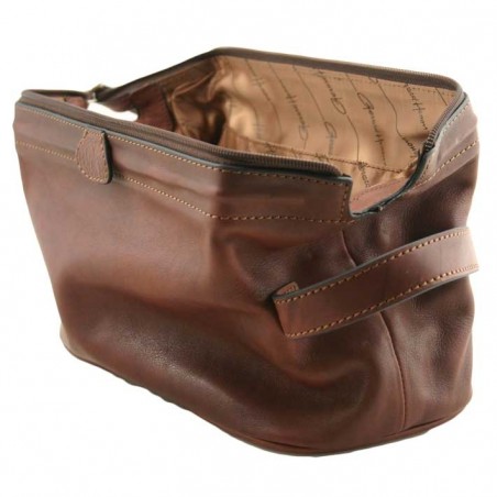 G. HENON- Trousse de Toilette 5204 marron