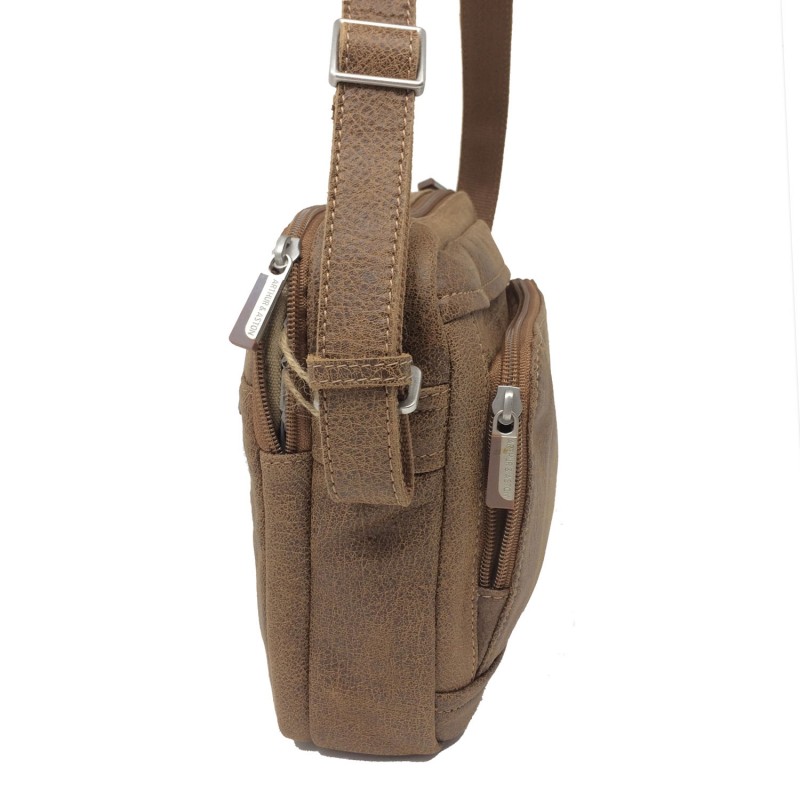 Sacoche pour tablette en cuir vieilli Arthur&Aston