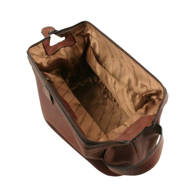 G. HENON- Trousse de Toilette 5204 marron