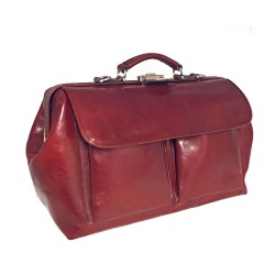 MUTSAERS - Serviette en cuir pour médecin 41cm  avec poches