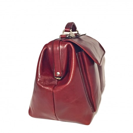 MUTSAERS - Serviette en cuir pour médecin 41cm  avec poches