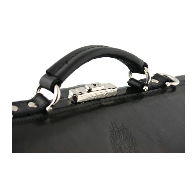 MUTSAERS - Grande sacoche Médicale en cuir 41cm