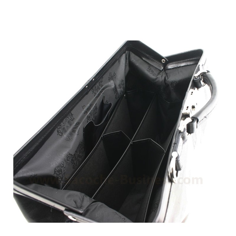 MUTSAERS - Grande sacoche Médicale en cuir 41cm