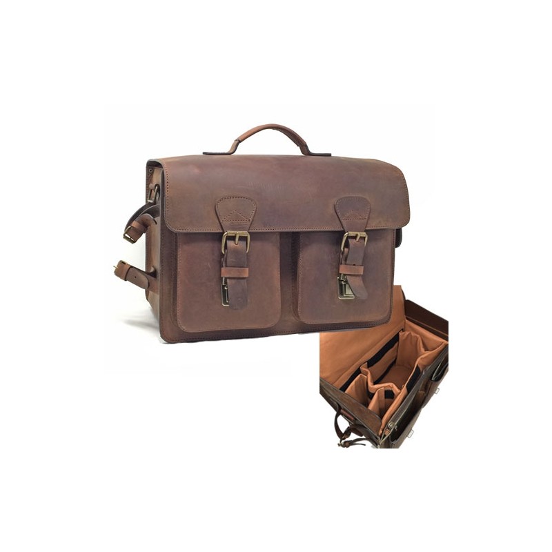 RUITERTASSEN sac photo cuir RANGER