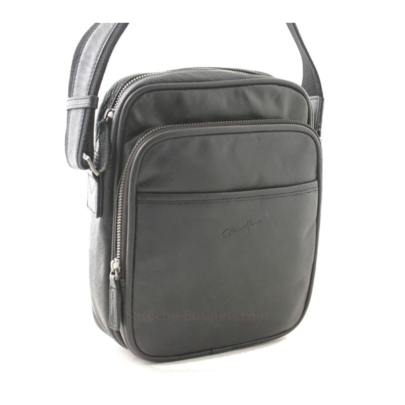 sac homme Henon Outland 8353 marron fauvecote