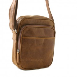 sac homme Henon Outland 8353 marron fauvecote