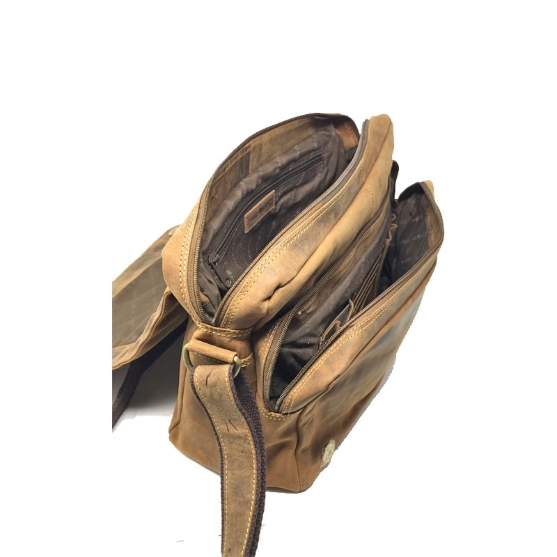 GREENBURRY Large besace 2 compartiments