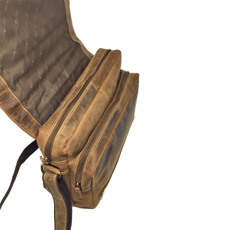 GREENBURRY Large besace 2 compartiments