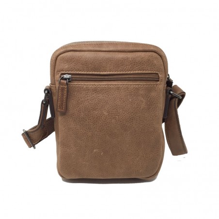 GERARD HENON Sacoche Homme cognac 7102 dos