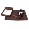 Ensemble de bureau en cuir T. Perotti Ensemble de bureau en cuir T. Perotti