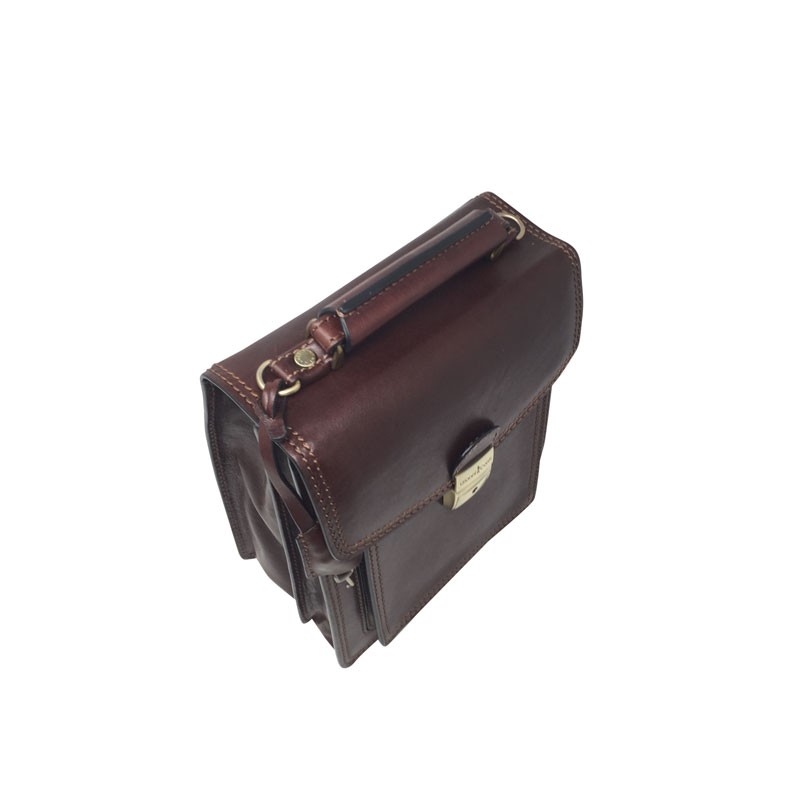 Sac homme classique poignée CONTI 9402316 marron detail