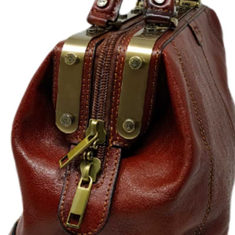 Sac diligence KATANA 1150 marron detail2