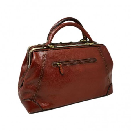 Sac diligence KATANA 1150 marron dos