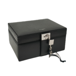LE TANNEUR Coffret bijoux NOIR FACE