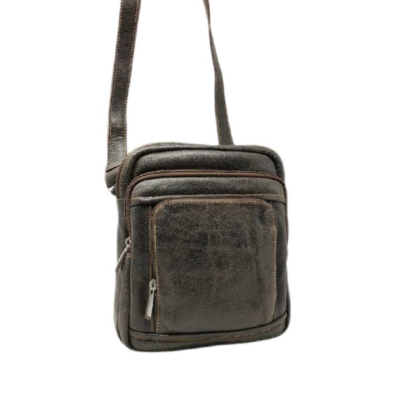 Arthur aston sac homme 62-1038 chataigne face