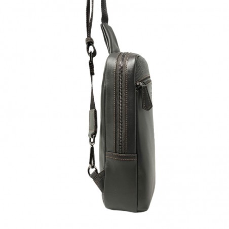 PH64144 sac holster RAPHAEL marron chocolat côté