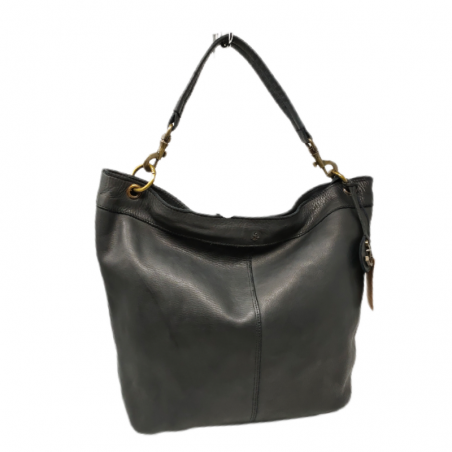 Harbour 2nd Grand sac besace souple noir