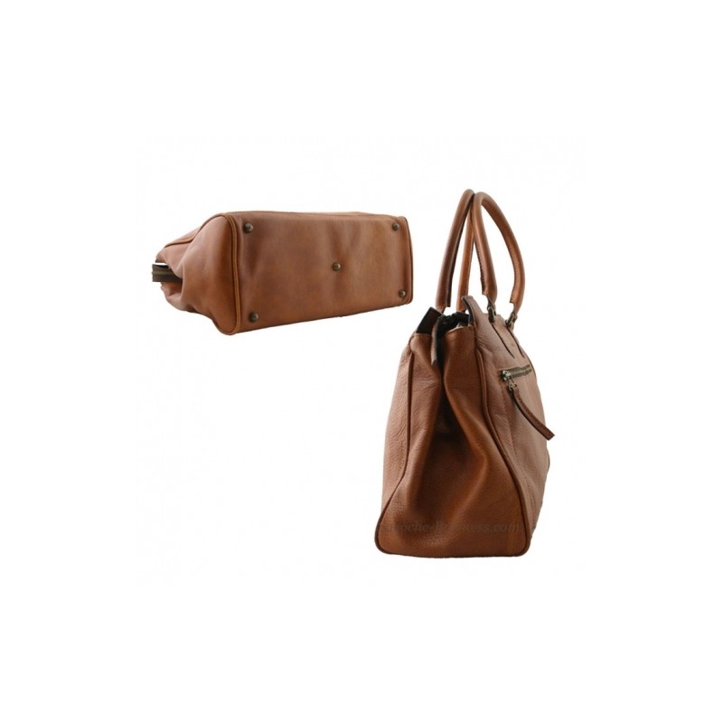 Sac porte documents marron Ruitertassen