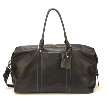 AA2028-22 sac de voyage cuir noir