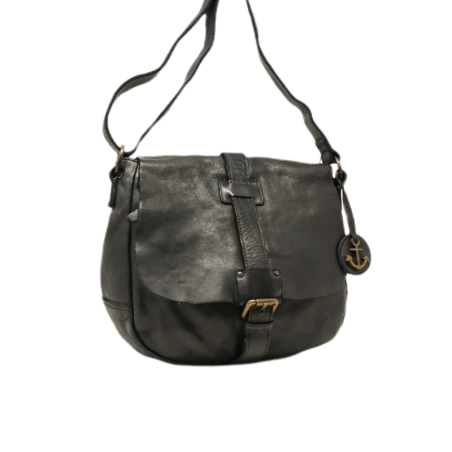Sac besace HARBOUR 2nd noir face Sac besace HARBOUR 2nd noir face