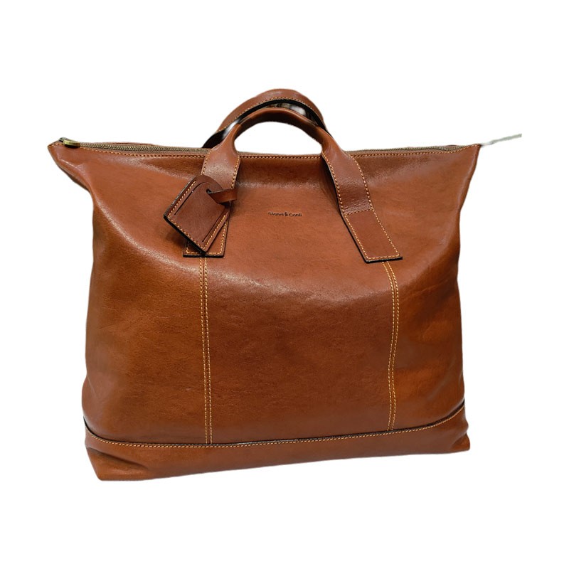 Sac de voyage homme cuir cognac Arthur & Aston - Sac de voyage