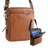 Besace taille Ipad 4968 cognac dos Besace taille Ipad 4968 cognac dos
