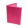 petit portefeuille plat rose