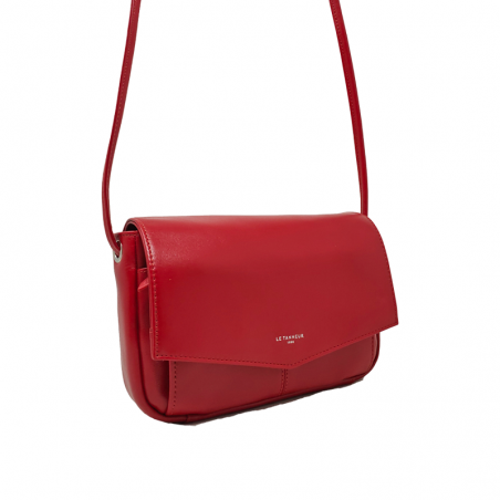 Sac taille portefeuille rouge le tanneur Sac taille portefeuille rouge le tanneur