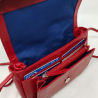 Sac taille portefeuille rouge le tanneur intérieur Sac taille portefeuille rouge le tanneur intérieur