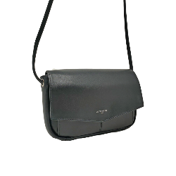 SAc pochette Le tanneur Charlotte noir face
