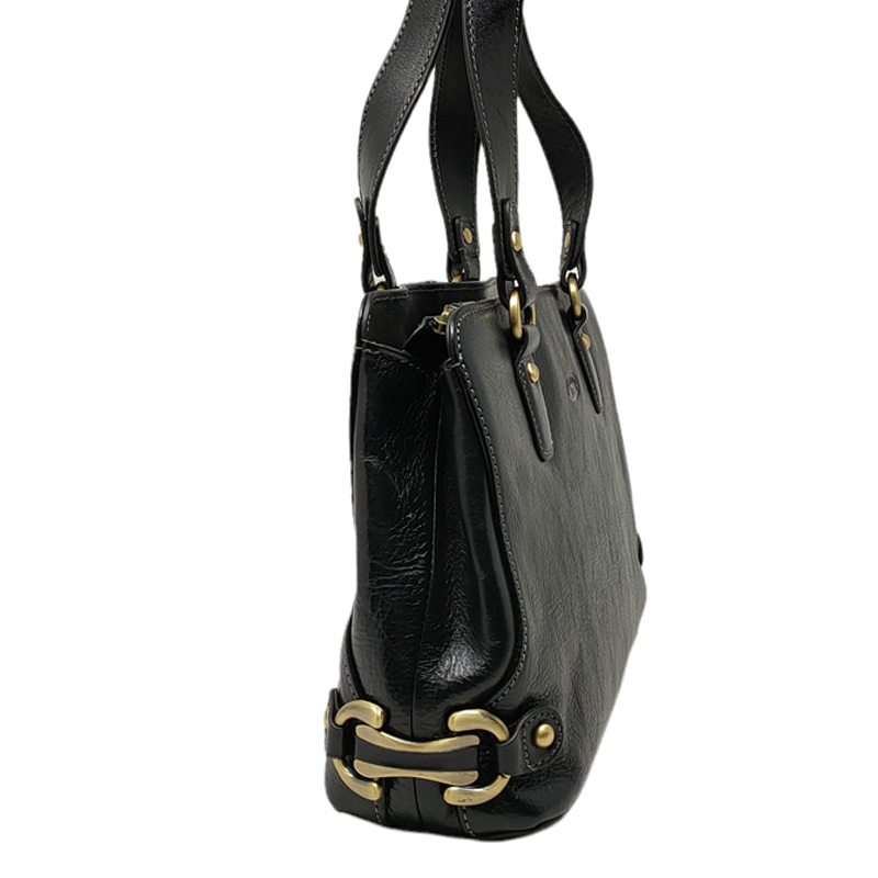 sac épaule KATANA paris Noir coté boucle